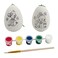 Easter Eggs Painting Set 4.8x4.8x6.8cm 2Pcs/Box