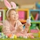 Easter Bunny Painting Set 7.4x7.6x13.6cm 1Pc/Box
