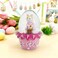 Bunny Water Globe Pink 4.5x4.5x6.5cm
