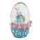 Bunny Water Globe Blue 4.5x4.5x6.5cm