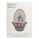 Bunny Water Globe Blue 4.5x4.5x6.5cm