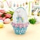 Bunny Water Globe Blue 4.5x4.5x6.5cm