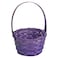 Easter Basket Purple 15x15x22cm