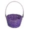 Easter Basket Purple 15x15x22cm