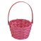 Easter Basket Pink 15x15x22cm