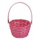 Easter Basket Pink 15x15x22cm