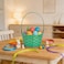 Easter Basket Green 15x15x22cm