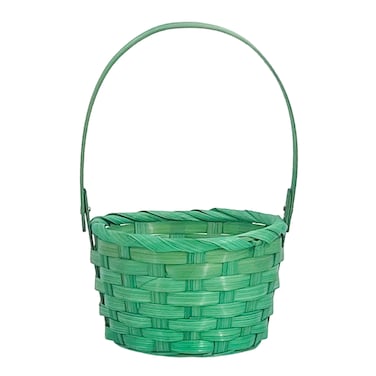 Easter Basket Green 15x15x22cm