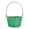 Easter Basket Green 15x15x22cm