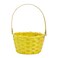 Easter Basket Yellow 15x15x22cm