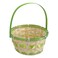 Easter Basket Green 20x20x26cm