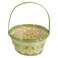 Easter Basket Green 20x20x26cm