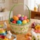 Easter Basket Green 20x20x26cm