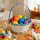 Easter Basket Blue 20x20x26cm