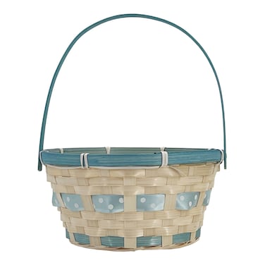 Easter Basket Blue 20x20x26cm
