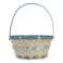 Easter Basket Blue 20x20x26cm
