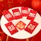 6-Pack Assorted Red Envelopes 17x9cm &ndash; Traditional Chinese New Year Hong Bao for Gifting &amp; Luck