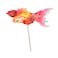 DIY Koi Fish Lantern 49x24cm &ndash; Chinese New Year Craft Kit for Kids &amp; Adults, Red &amp; Gold Decor