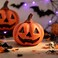Pumpkins 12x12x12cm 2Pcs/Pk