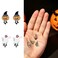 Pumpkin &amp; Ghost Earrings 2 Pairs/Set