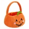 Halloween Plush Pumpkin Bag 25x15cm