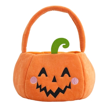 Halloween Plush Pumpkin Bag 25x15cm