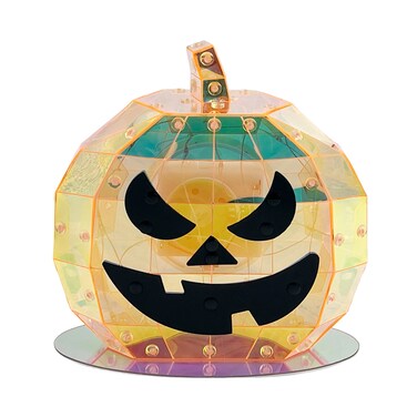 LED Pumpkin Decoration with Sound 16.7x5.9x16.5cm