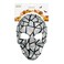 Adult Skull Mask Holographic Silver
