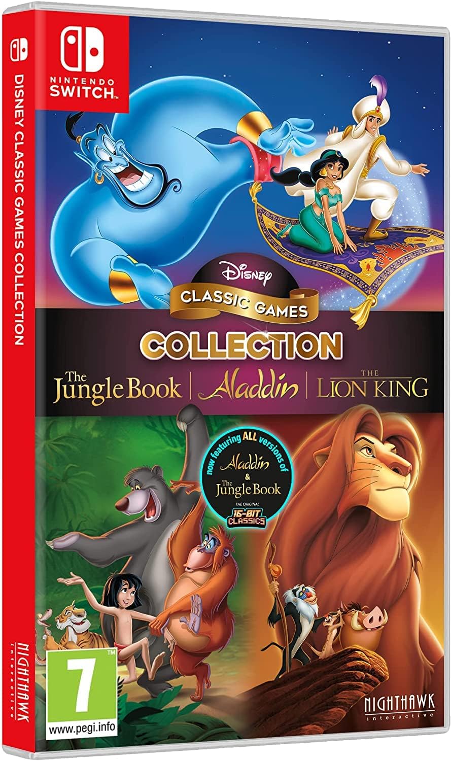نينتيندو NINTENDO Switch Disney Classic Aladdin And Lion King And Jungle Book
