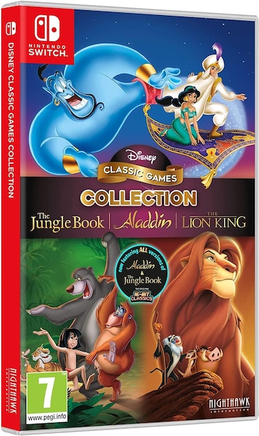 Nintendo Switch - Disney Classic Aladdin and Lion King and Jungle Book NEW SEALED