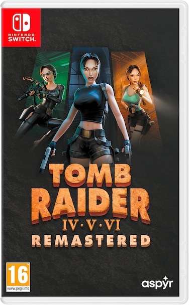 Nintendo Switch Tomb Raider IV-VI Remastered Starring Lara Croft