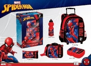 حقيبة مدرسية بعجلات من كولورلاند تويز ٥ في ١ مقاس ١٤ بوصة Fkvpt14-410