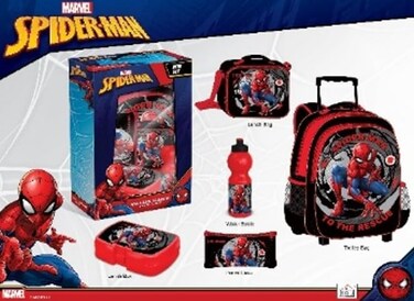 حقيبة مدرسية بعجلات من كولورلاند تويز 5 في 1، مقاس 16 بوصة، Fkvpt16-417