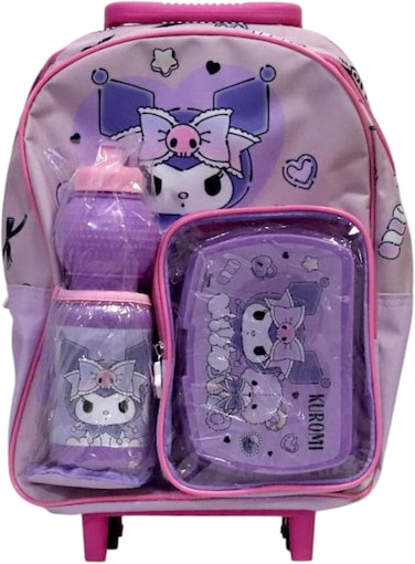 ألعاب كولورلاند - حقيبة مدرسية بعجلات 3 في 1 مقاس 14 بوصة