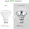 Lepro GU10 LED Bulbs, Cool White 5000K, 4W 345lm Energy Saving Light Bulbs, 32W Halogen Spotlight Equivalent, 100&deg; Beam Angle, AC 220V-240V, Non-dimmable, Pack of 5
