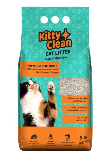 Kitty Clean Clumping Cat Litter - 5L
