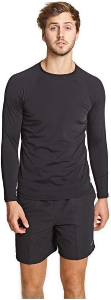 Zoggs Men's JACKSON LONG SLEEVE SUN TOP Sport (pack of 1)