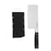 KitchenAid 15cm Cleaver with Blade Cover &ndash; High-Carbon Japanese Steel Meat Cleaver for Meat, Poultry &amp; Vegetables