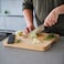 KitchenAid 20cm Chef Knife with Blade Cover &ndash; High-Carbon Japanese Steel Kitchen Knife for Chopping, Slicing, Dicing &amp; Mincing