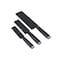 KitchenAid 3-Piece Japanese Knife Set &ndash; High-Carbon Japanese Steel Chef, Utility &amp; Paring Knives with Black Handles &amp; Blade Covers