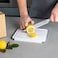 KitchenAid Non-Slip Chopping Board 20x25cm &ndash; BPA-Free Reversible Plastic Cutting Board with Juice Groove