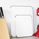 KitchenAid 2-Piece Non-Slip Chopping Board Set 20x25cm + 28x35cm &ndash; BPA-Free Reversible Plastic Cutting Boards with Juice Groove