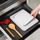 KitchenAid 2-Piece Non-Slip Chopping Board Set 20x25cm + 28x35cm &ndash; BPA-Free Reversible Plastic Cutting Boards with Juice Groove