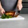 KitchenAid Non-Slip Chopping Board 28x35cm &ndash; BPA-Free Reversible Plastic Cutting Board with Juice Groove