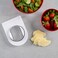 KitchenAid Egg Slicer &ndash; White, Stainless Steel Wire Egg Cutter for Hard-Boiled Eggs, Mushrooms, Soft Cheese &amp; Fruit