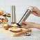 KitchenAid Salt and Pepper Grinder Set &ndash; Refillable Stainless Steel Mills with Adjustable Ceramic Grinder for Fine or Coarse Seasoning