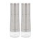 KitchenAid Salt and Pepper Grinder Set &ndash; Refillable Stainless Steel Mills with Adjustable Ceramic Grinder for Fine or Coarse Seasoning