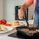 KitchenAid Slotted Turner Onyx Black &ndash; Heat Resistant Non-stick Safe Nylon Slotted Turner for Eggs, Pancakes, Burgers, Fish &amp; More