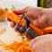 KitchenAid Y-Peeler Onyx Black &ndash; Stainless Steel Straight Blade Peeler with Protective Cover for Vegetable &amp; Fruits