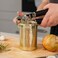 KitchenAid Can Opener &ndash; Matte Black, Manual Can &amp; Bottle Opener with Large Easy-Turn Knob